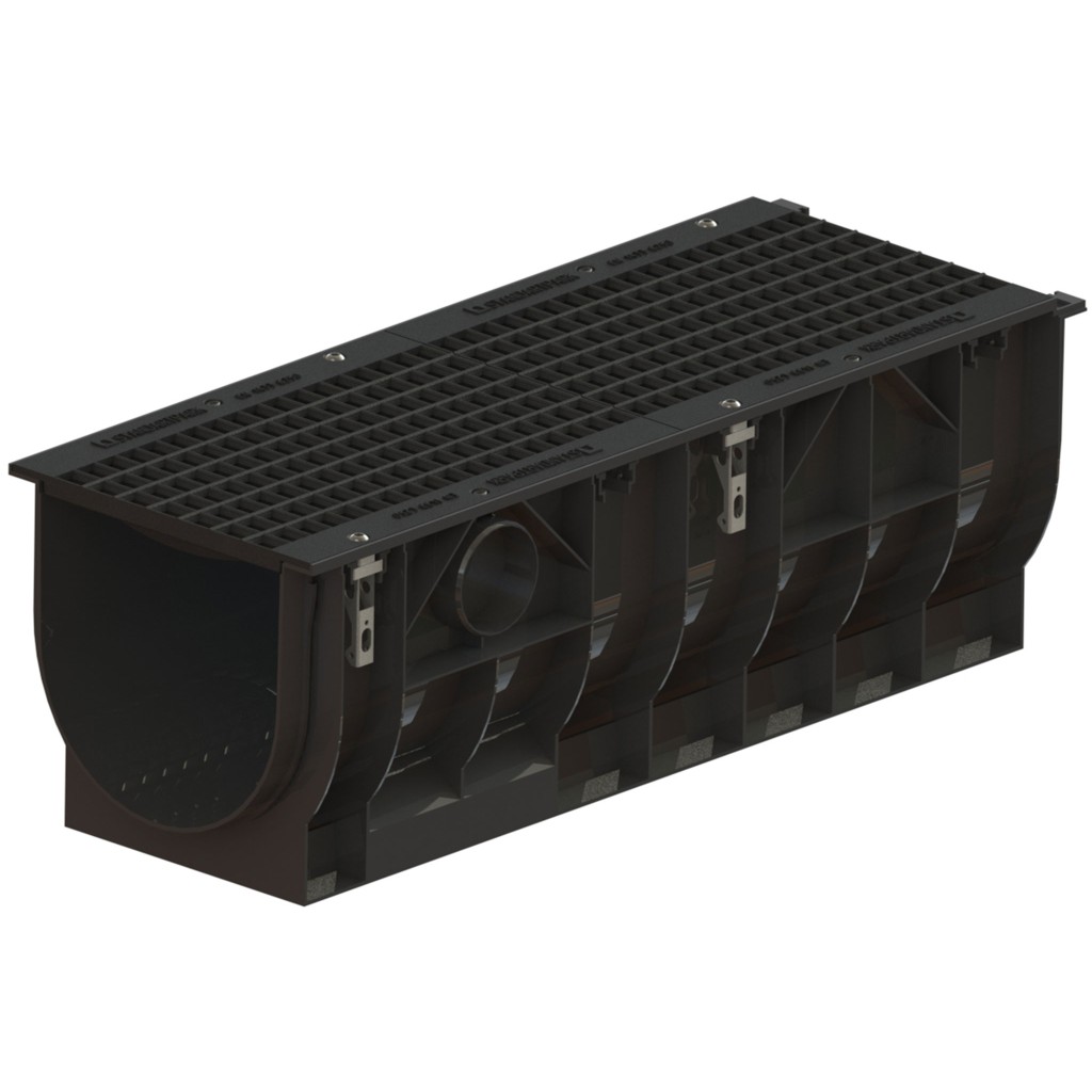 Комплет олука ПП БАСЕ ЛН300 Хект.356 роштиљ класична ЛИВЕ Ц250 1000к385к356 (087043)