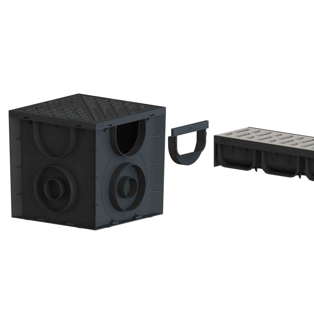 Комплет олука ПП ЕАСИ 2 ЛН100 Хект.70 роштиљ ОЗ А15 1000к125к70 (0881011)