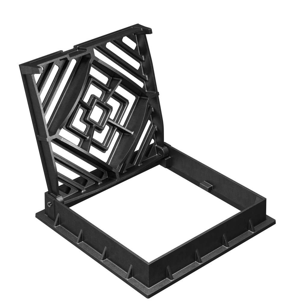 ЛИВЕНИ роштиљ УРБАН квадрат ЕУРОПЕ Дект.472Кс472, ПЛ 372к372 Д400 (Ф0017)