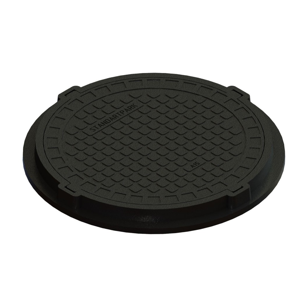 УРБАН ЦОМПОСИТЕ ПОЛИМЕР цовер Црни округли невртешки Д.986 ПЛ.755 Хект.80 А15 (302910-20)