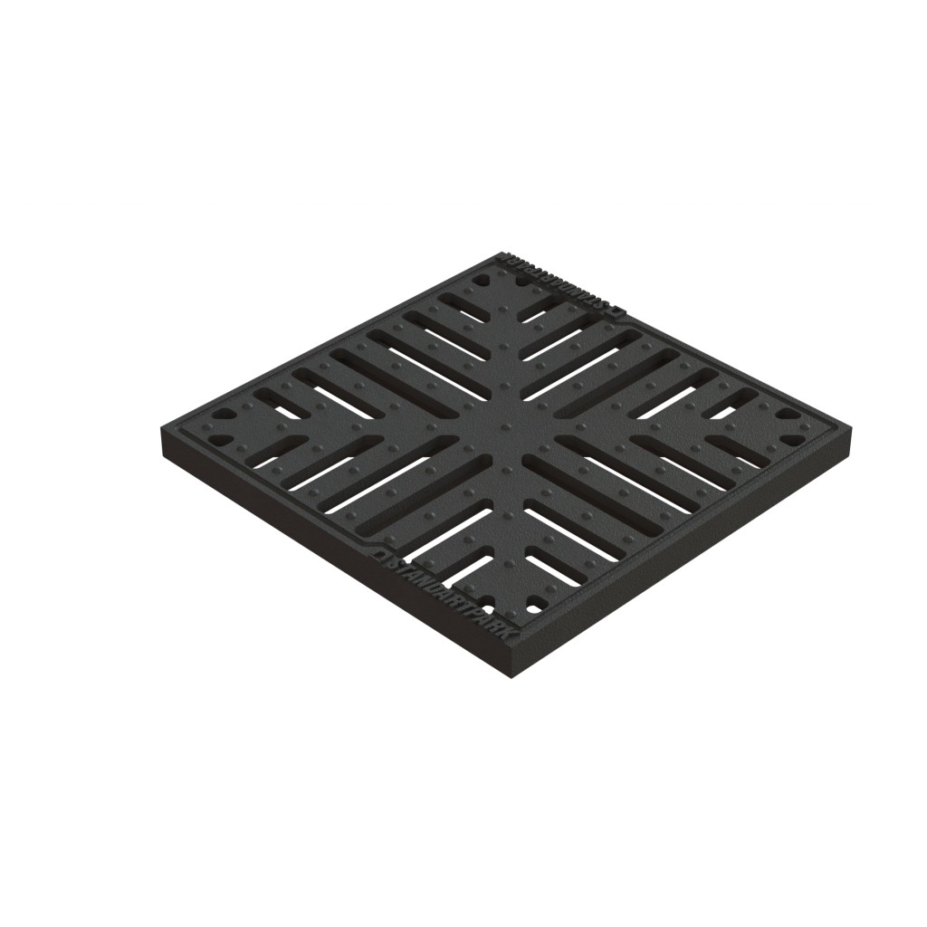 Гвоздени роштиљ БАСЕ ФЛАКЕ за квадратни камин Б125 300к300 (3334)