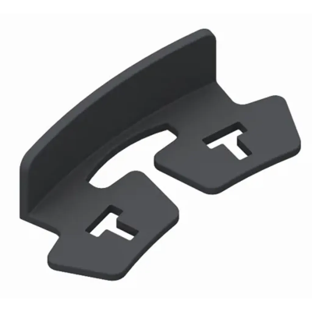 Гарнитура за башту ПЕ ТЕРРА НевФикЛигхт Блацк са анкерима (18 ком) и конекторима (1 ком) В38мм к Л9м (829404.18-БК)