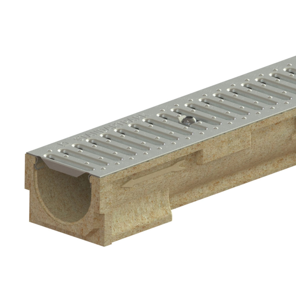 Комплет олука ПБ БАСИЦ ЛН100 Хект.102 роштиљ ОЗ А15 1000к138к102 (0703020101)