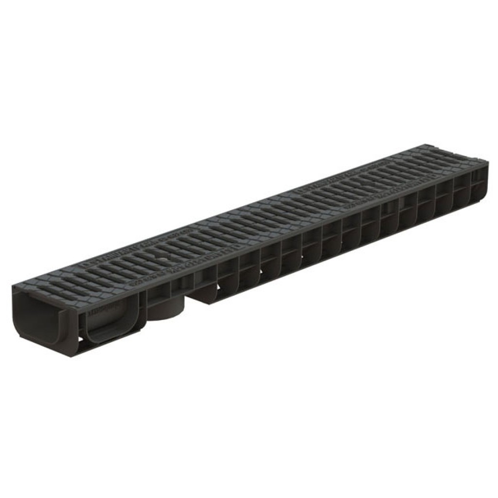 Комплет олука ПП БАСЕ ЛН100 Хект.80 решетка од ливеног гвожђа заштитна (против клизања) Ц250 1000к145к80 (08010203032)