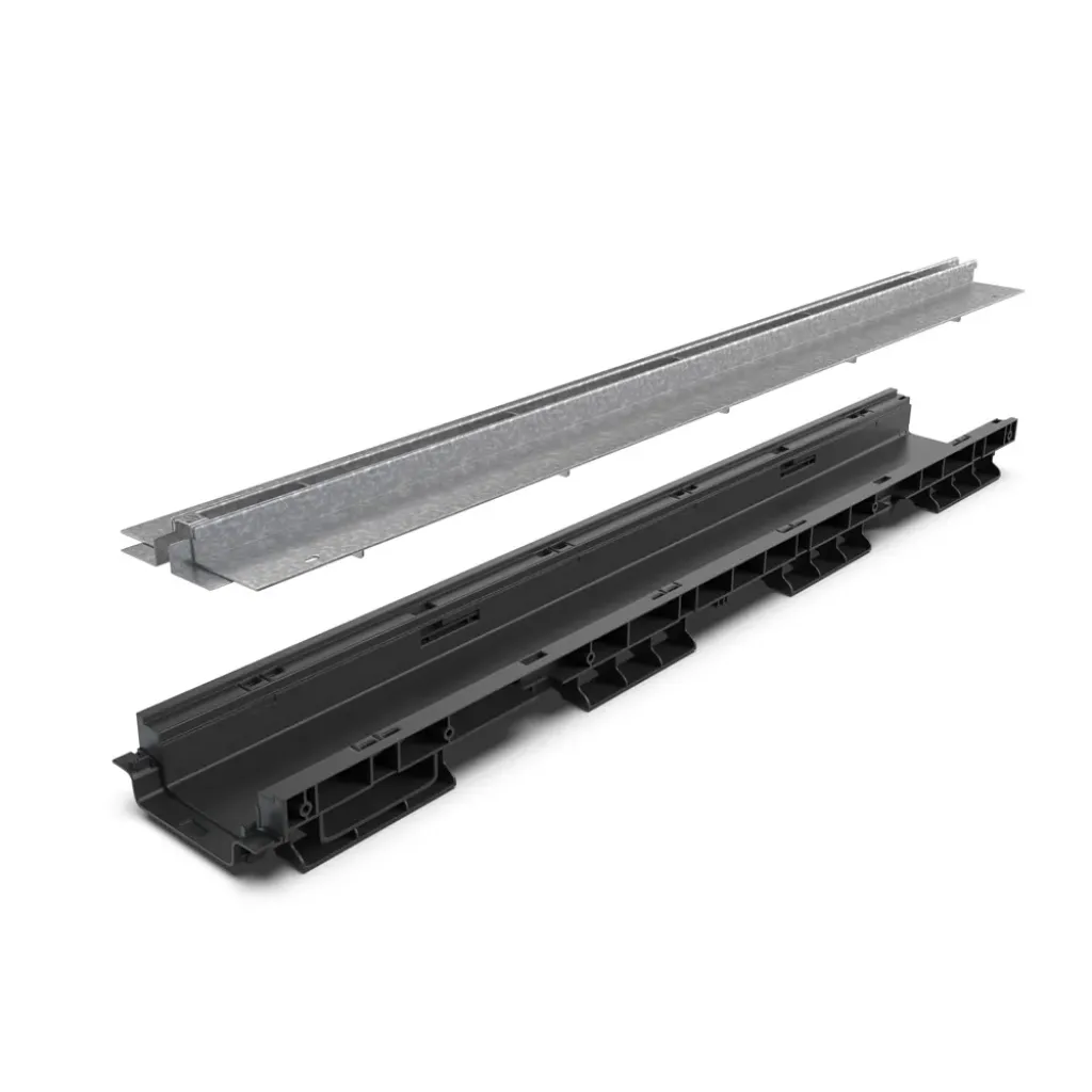 Комплет олука ПП БАСЕ ЛН100 Хтот.75 грил ОЗ тип Фанта Х25мм А15-Ц250 1000к156к75 (080501Т25)