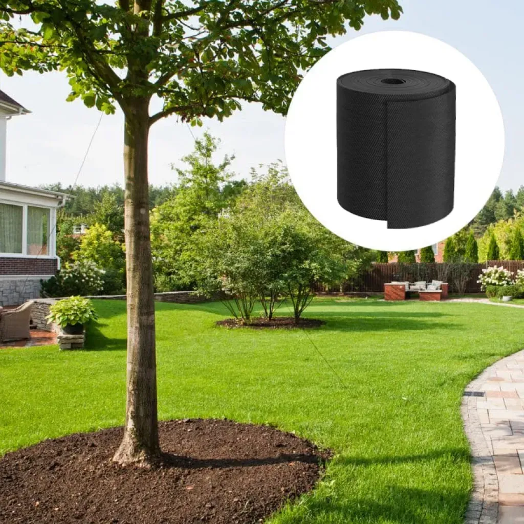 Трака за одвајање травњака ПП ТЕРРА црна В15 цм к Д9 м (8215-Н)