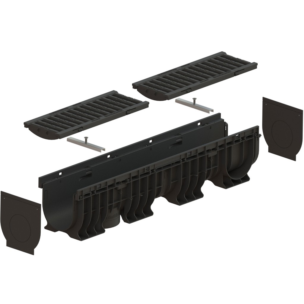 Комплет олука ПП БАСЕ ЛН150 Хект.200 роштиљ ПП Б125 1000к210к210 (0824022802)