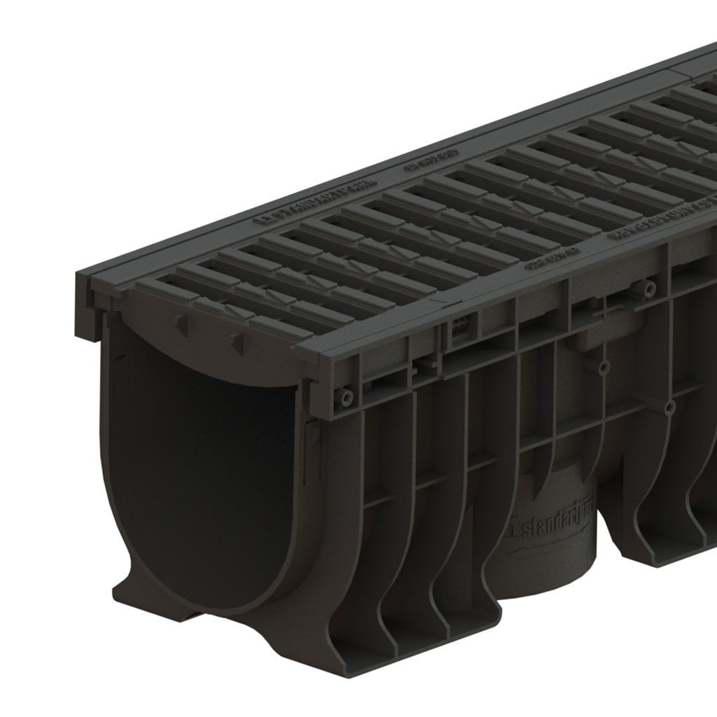 Комплет олука ПП БАСЕ ЛН150 Хект.200 роштиљ ПП Б125 1000к210к210 (0824022802)