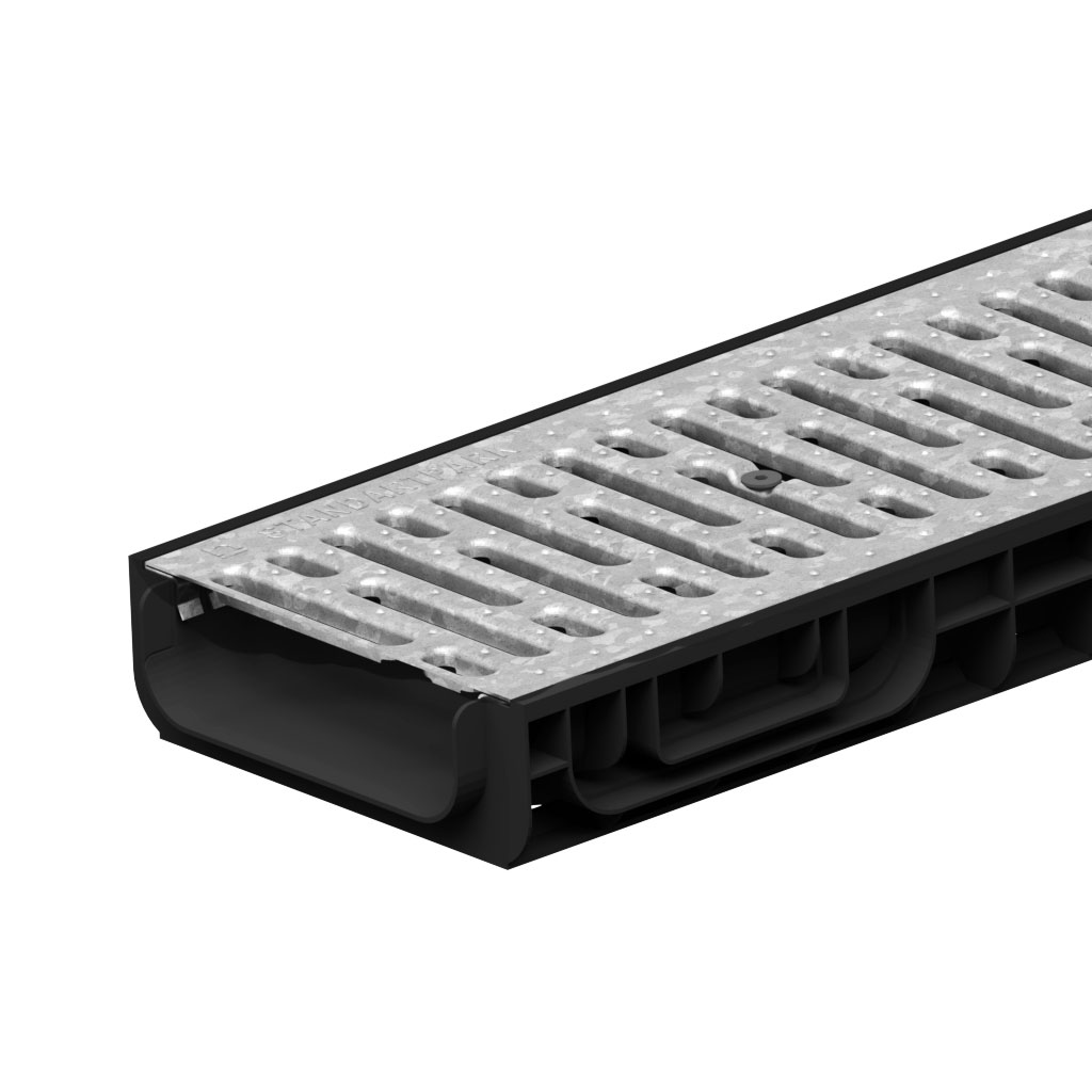 Комплет олука ПП БАСЕ ЛН200 Хект.80 роштиљ ОЗ А15 1000к256к80 (085102510)