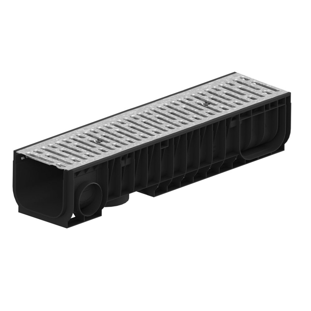 Комплет олука ПП БАСЕ ЛН200 Хект.200 роштиљ ОЗ А15 1000к256к200 (085402510)