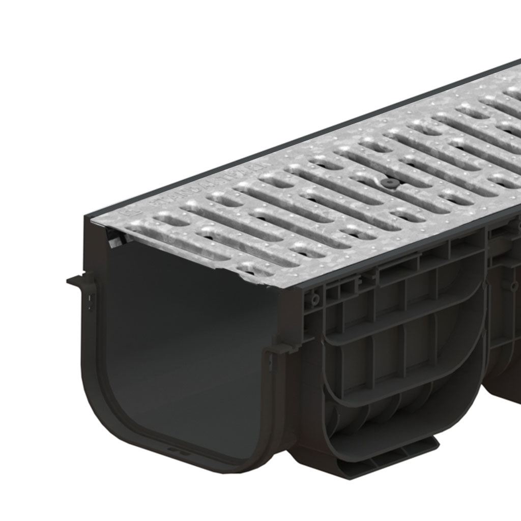 Комплет олука ПП БАСЕ ЛН200 Хект.200 роштиљ ОЗ А15 1000к256к200 (085402510)