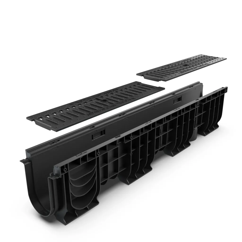 Комплет олука ПП БАСЕ ЛН100 Хект.200 роштиљ класична ЛИВЕ Ц250 1000к160к200 (08040203031)