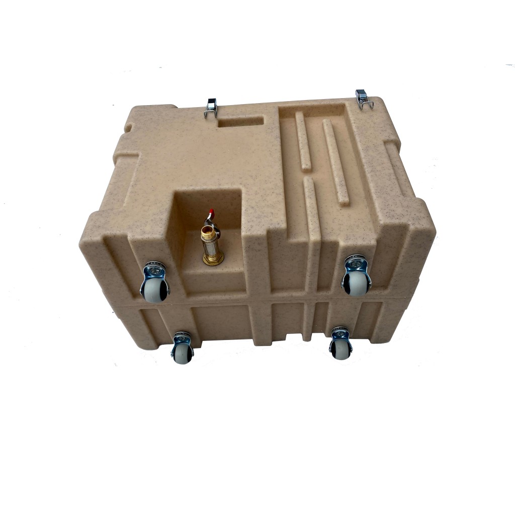 Сепаратор масти ПЕ ЦЛЕАН проток 0.5л/с 520к340к380 Песак (СГПЕ05-НС)