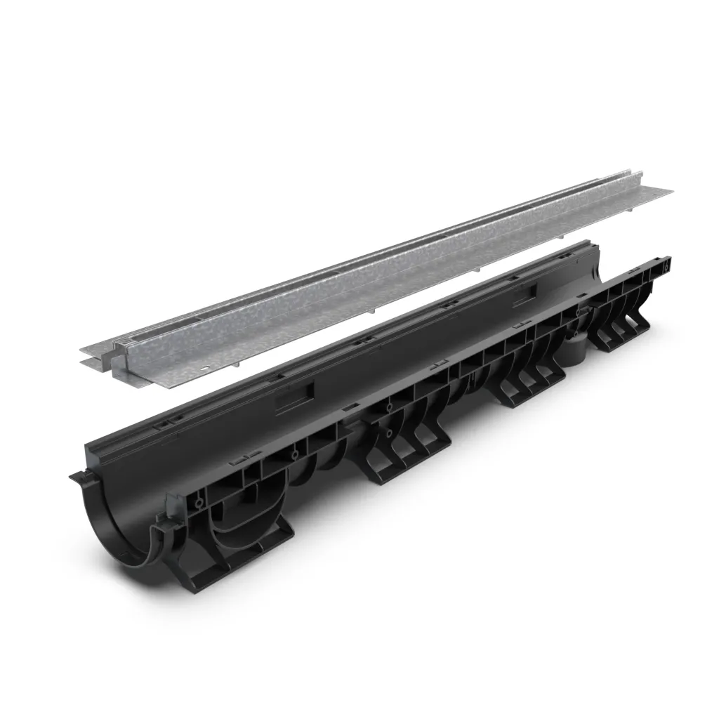 Комплет олука ПП БАСЕ ЛН100 Хтот.145 грил ОЗ тип Фанта Х25мм А15-Ц250 1000к156к145 (080201Т25)