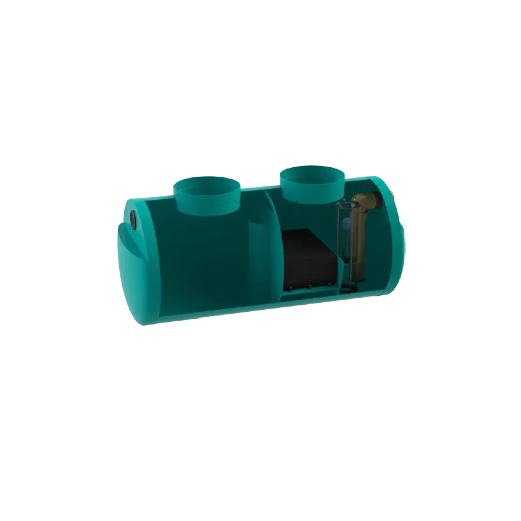 Хоризонтални сепаратор угљоводоника ГРП ОилБасе ОБХ1-75ЛС Д.1800 Л.7500 Воил=3.75мц; Втн=7,5мц ИН/ОУТØ315 (СХОБХ1-75ЛС)