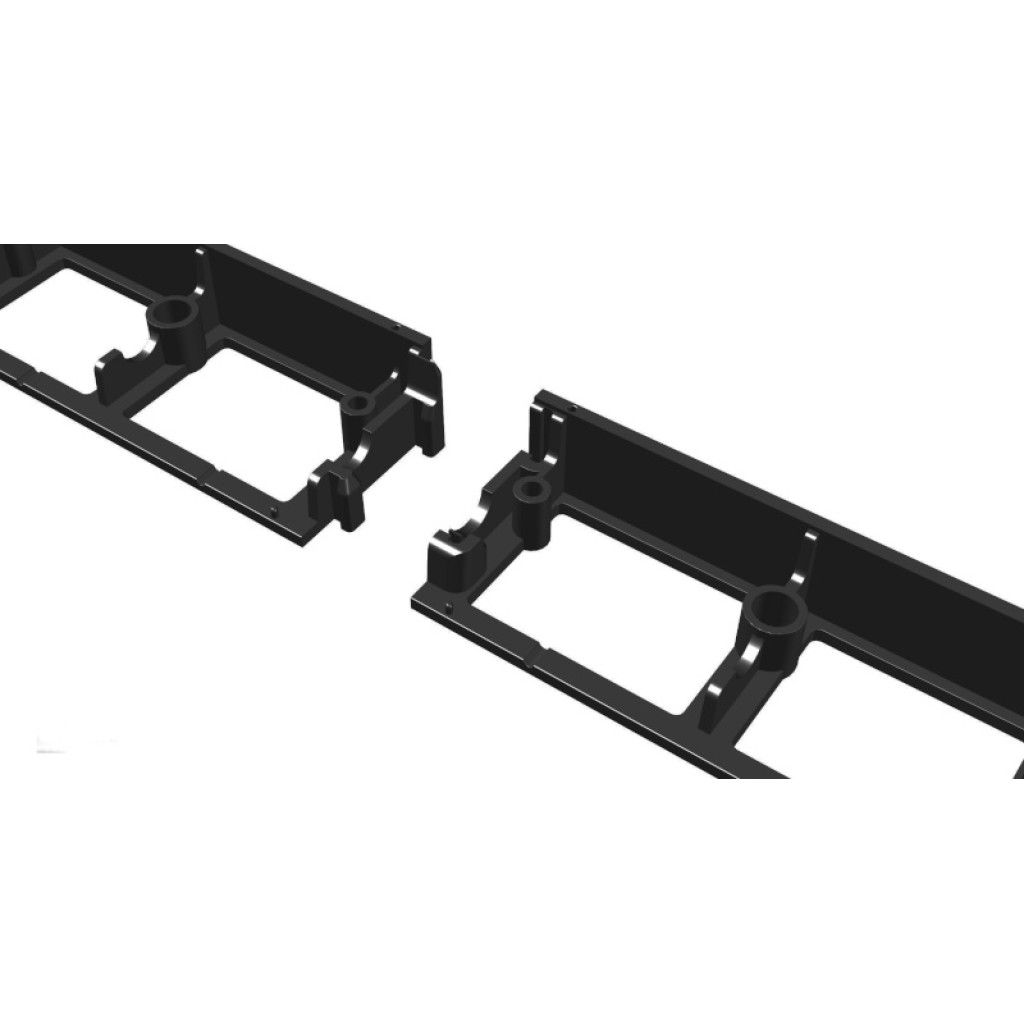 ПП ТЕРРА ивичњак за поплочавање НОВО ФИКС Л=1 м, ПЛ, Х45 (СБ45Б)