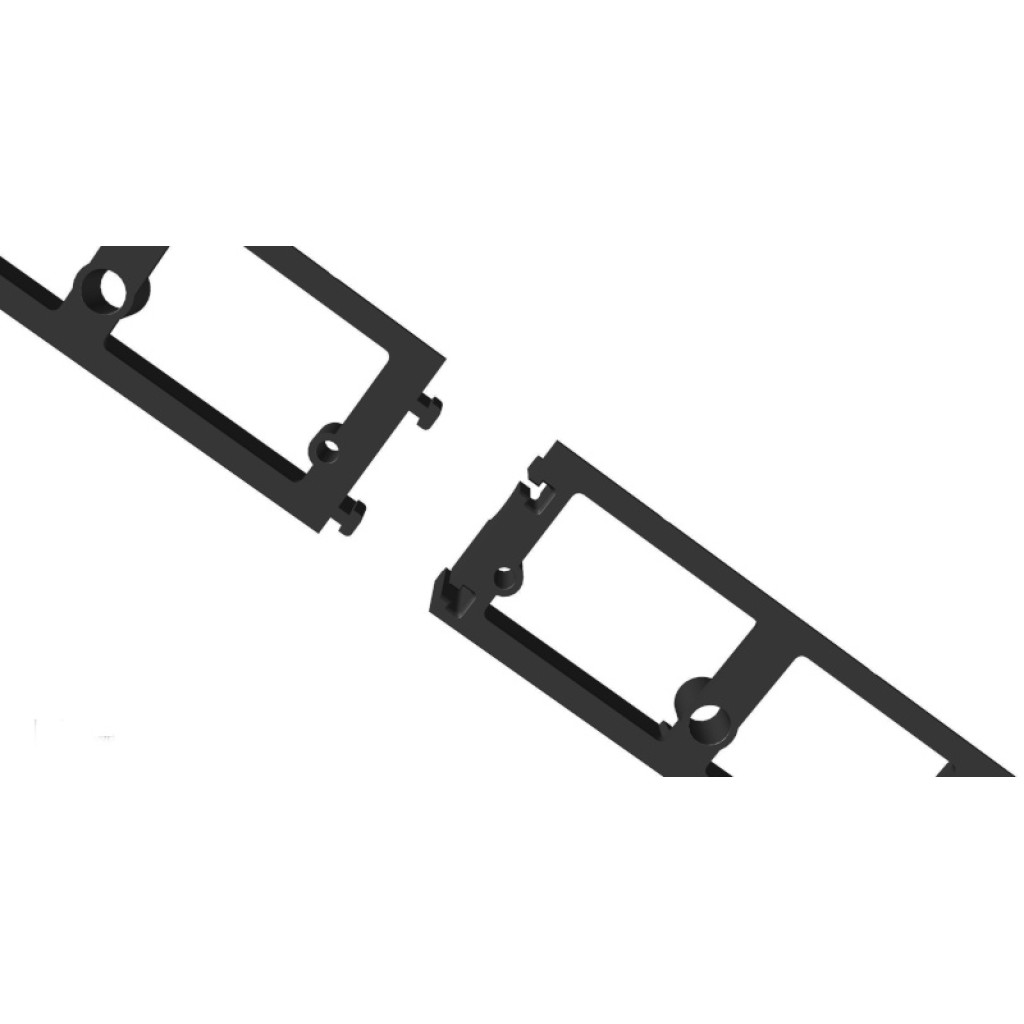 ПП ТЕРРА ивичњак за поплочавање НОВО ФИКС Л=1 м, ПЛ, Х45 (СБ45Б)