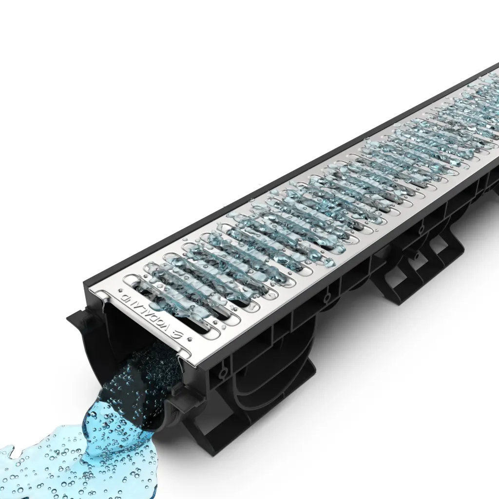 Комплет олука ПП БАСЕ ЛН100 Хект.200 роштиљ ОЗ А15 1000к160к200 (0804020101)