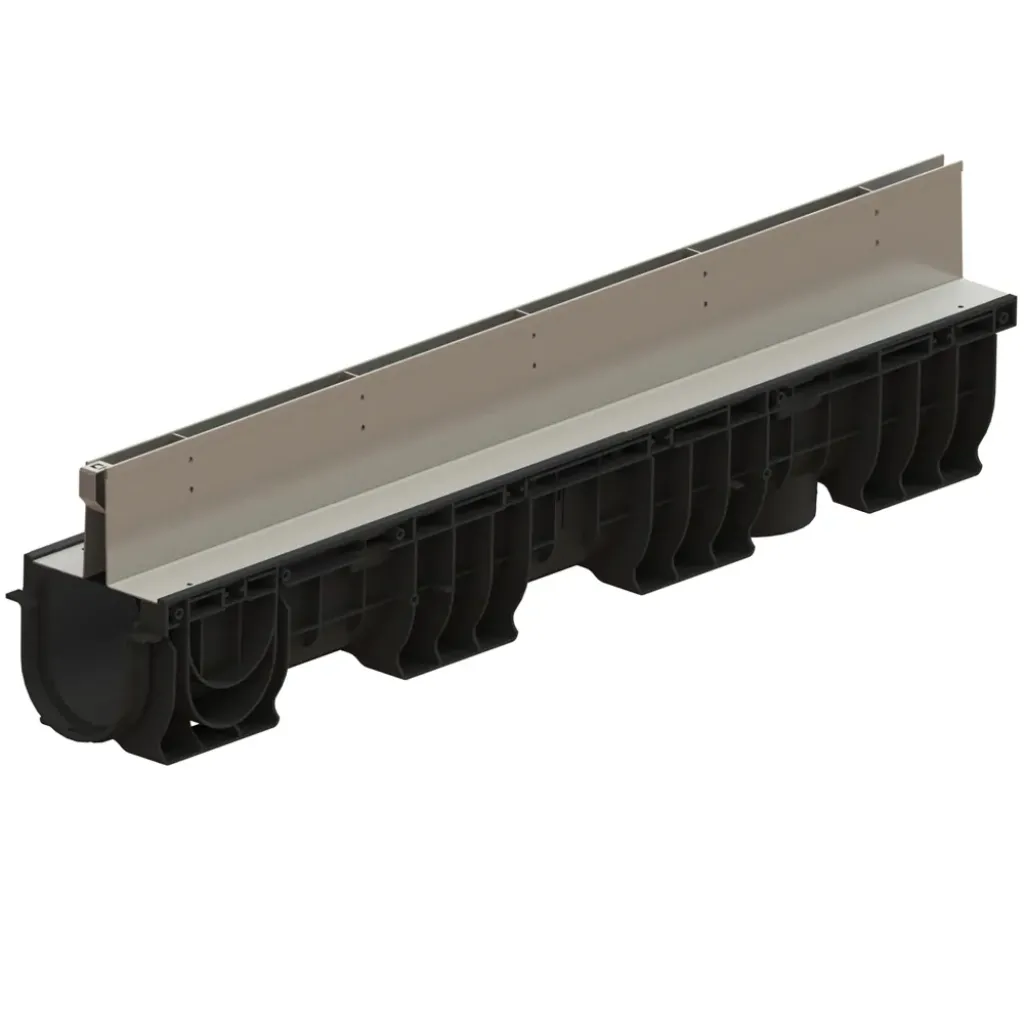 Комплет олука ПП БАСЕ ЛН100 Хтот.175 роштиљ ОЗ тип Фанта Х25мм А15-Ц250 1000к160к175 (080001Т100)