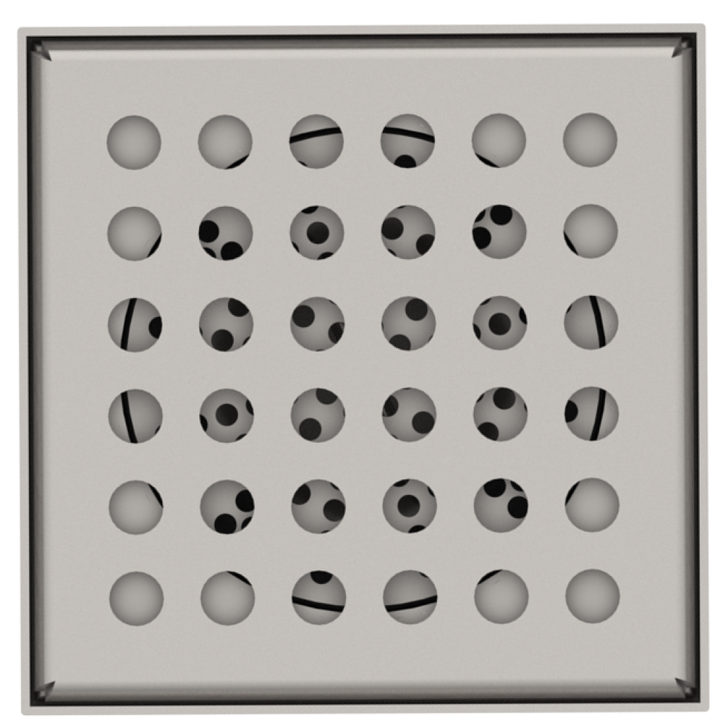 ИНОКС сифон 150к150 са перфорираном решетком вертикални излаз ДН110 Л15 151к151к130 (0525.10.11.3.1-ЕУ)