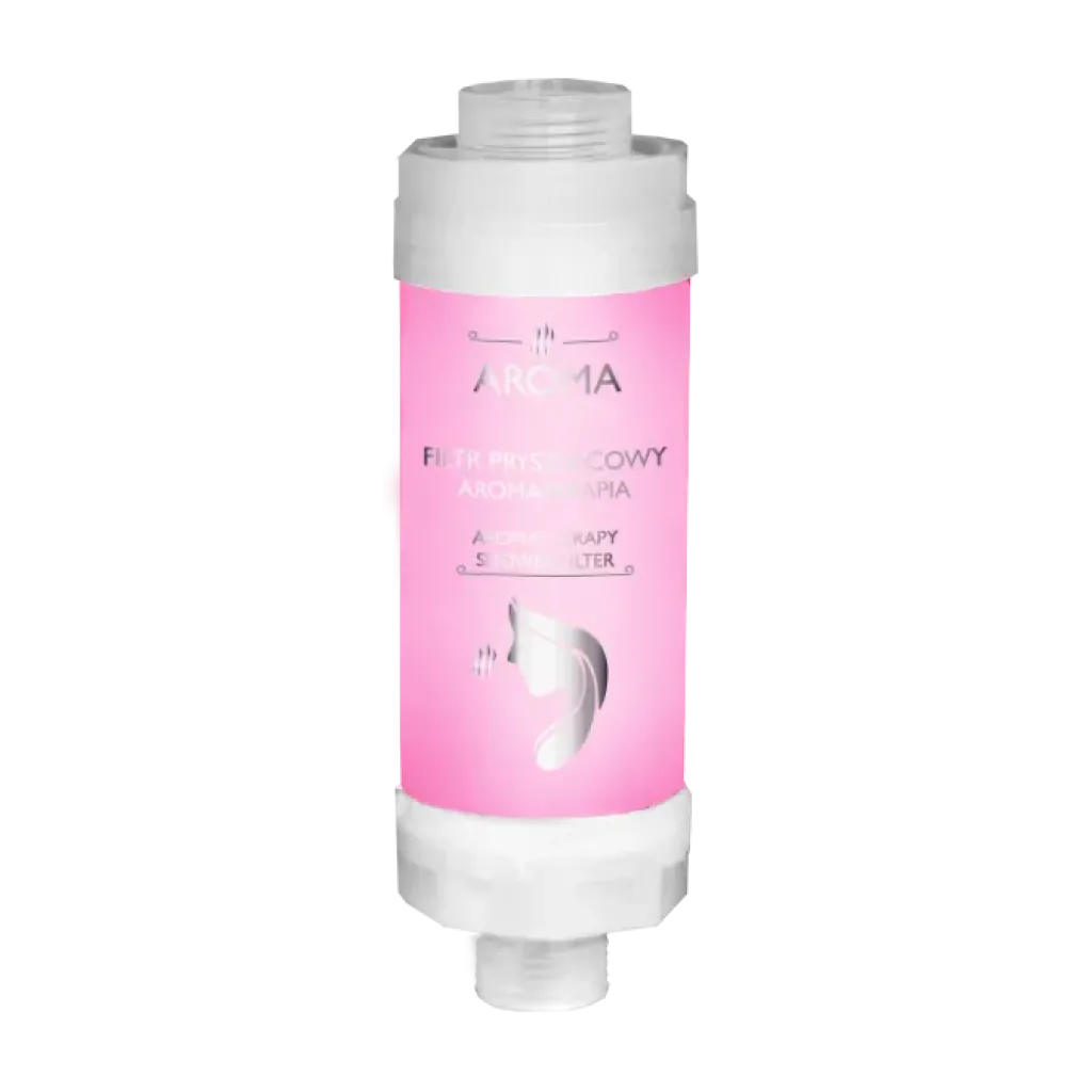 ЦЛЕАН филтер за воду за туширање АРОМА росе ¾" 15,5к6цм (ВФСХ-РОСЕ)