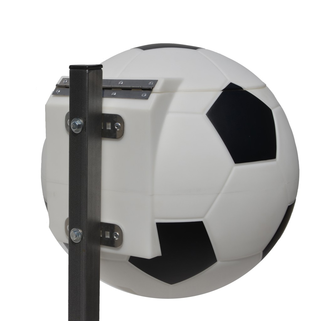 ПЕ ТЕРРА комплет за смеће типа фудбалске лопте 500 (фудбалска лопта+подршка) (ЦГМФ500/СМЦГТМ)