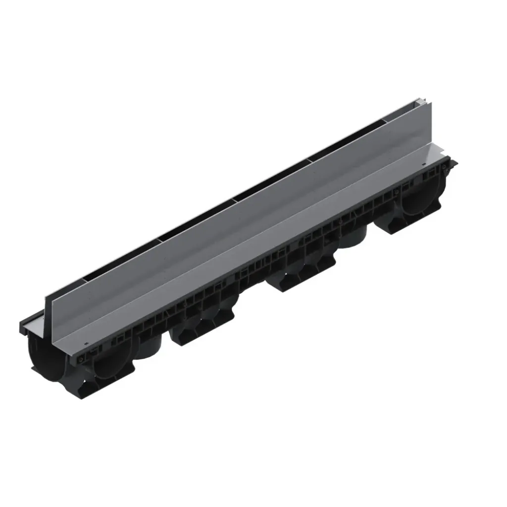 Комплет олука ПП БАСЕ ЛН100 Хтот.220 роштиљ ОЗ тип Фанта Х100мм А15-Ц250 1000к156к220 (080201Т100)