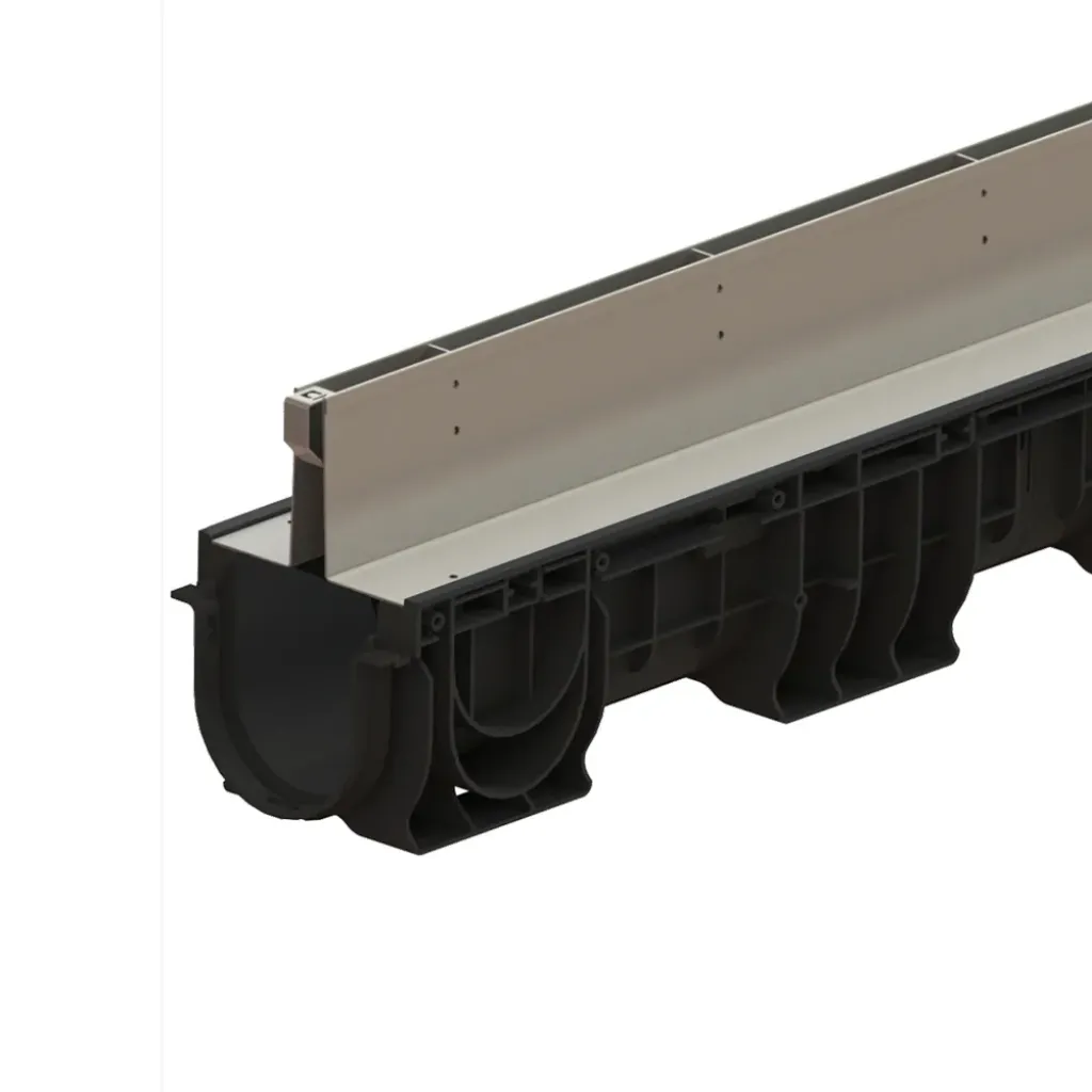 Комплет олука ПП БАСЕ ЛН100 Хтот.175 роштиљ ОЗ тип Фанта Х25мм А15-Ц250 1000к160к175 (080001Т100)