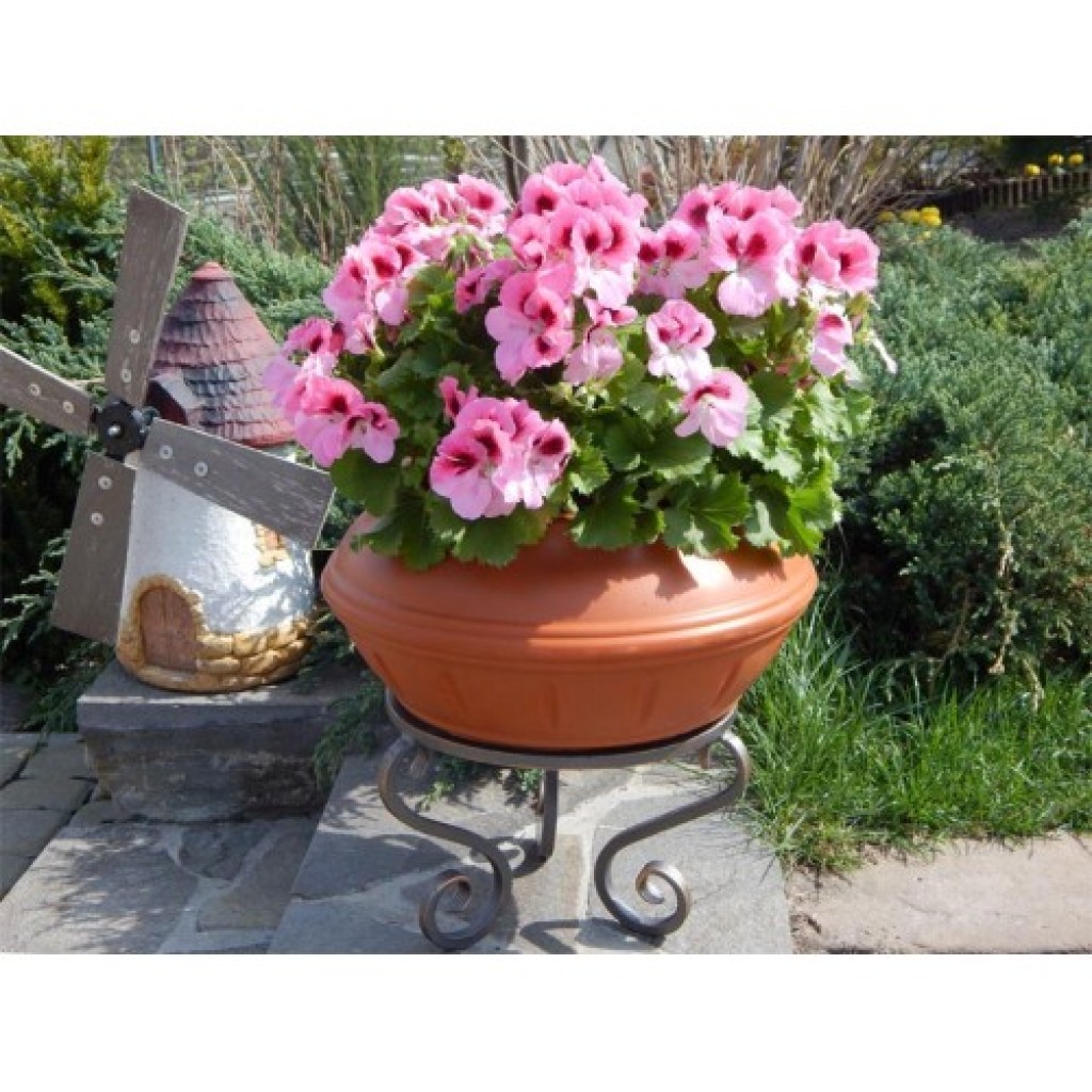 Округли ПЕ ТЕРРА лонац од теракоте са дуплим зидовима 350 (ГПД350) Округли ПЕ ТЕРРА лонац од теракоте са дуплим зидовима 350 (ГПД350)